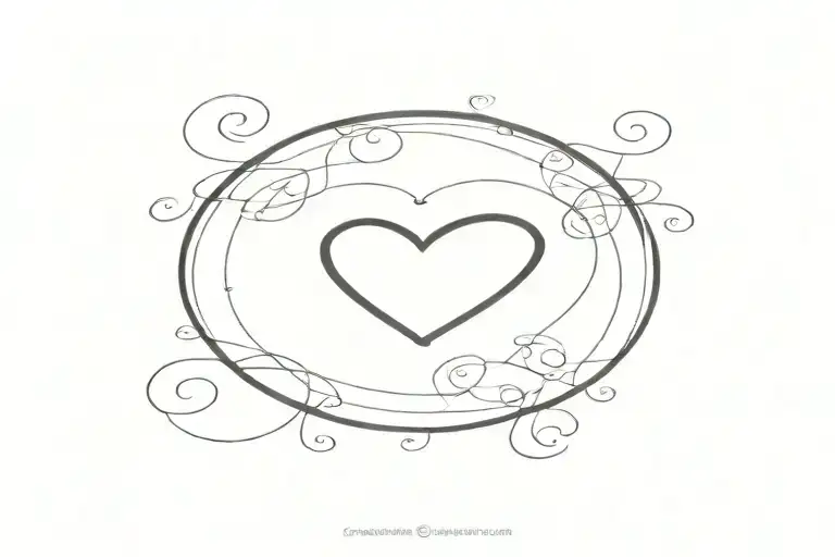 A Heart In The Middle With The Numbers 2005 2007 2009 2011 In A Circle