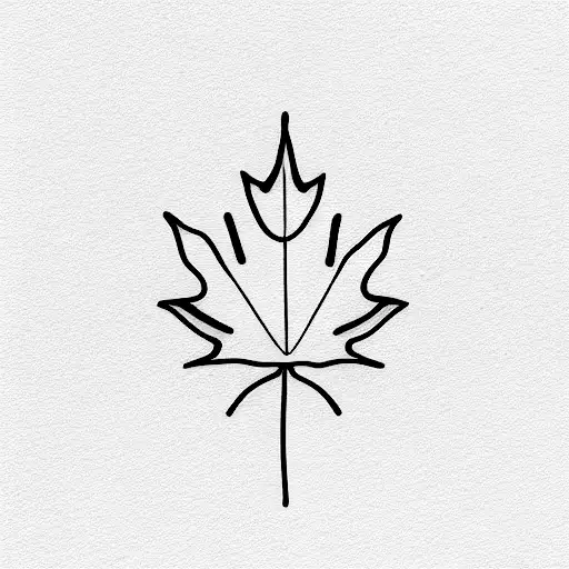 Snorkelling With Maple Leaf On Hand