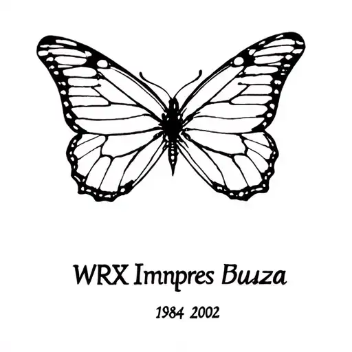 2 Butterflies And Date 1984 2002 Wrx Impreza