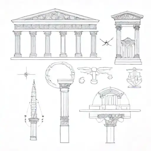 Incorporate Elements Of Ancient Roman Architecture Into A Minimalist Design