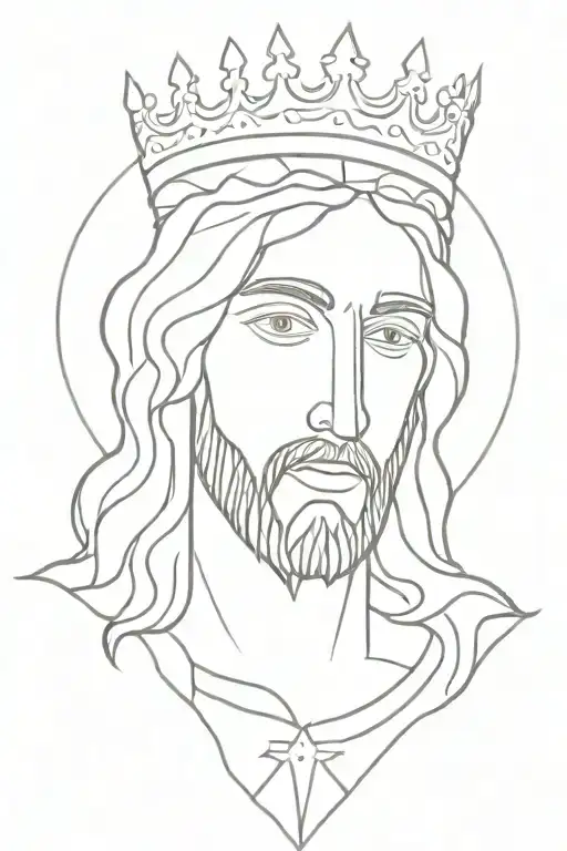 Christ With His Crown