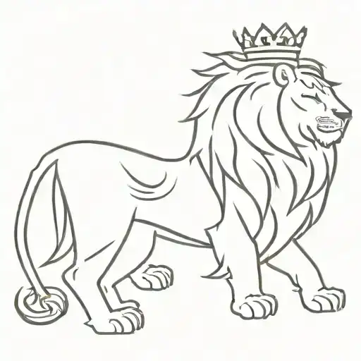 Lion And Crown