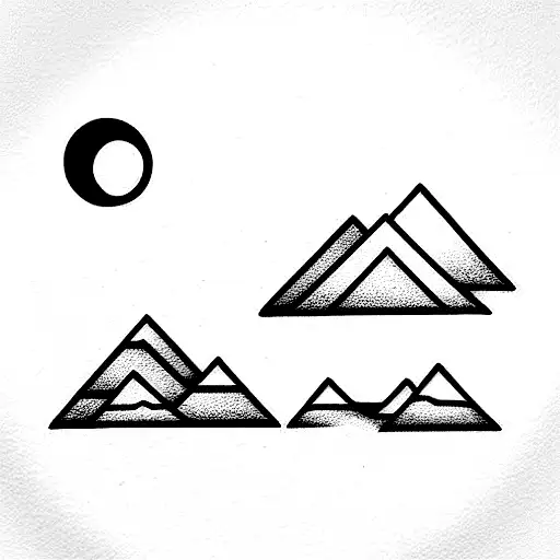 Beach With Mountains