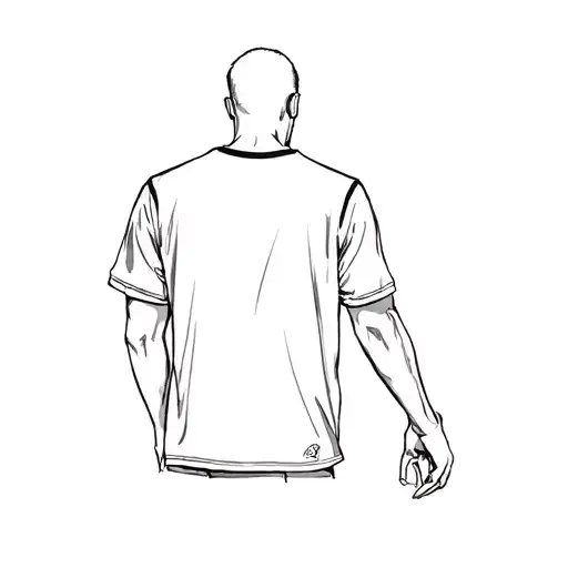 Back Of A Football Shirt