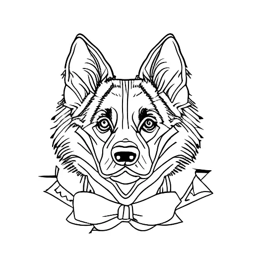 German Shepperd Full Body