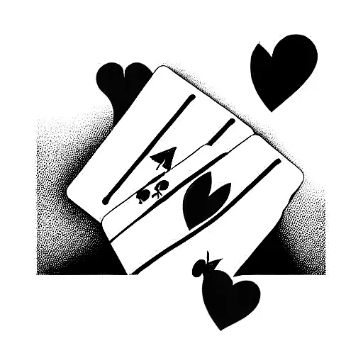 Poker Card Signs Love