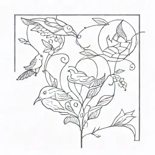 Going Against The Group Tattoo Design