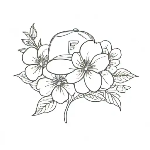 Flowers Friend With Cap