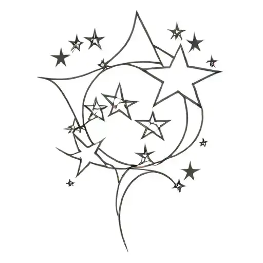 The Name Naz With Little Star