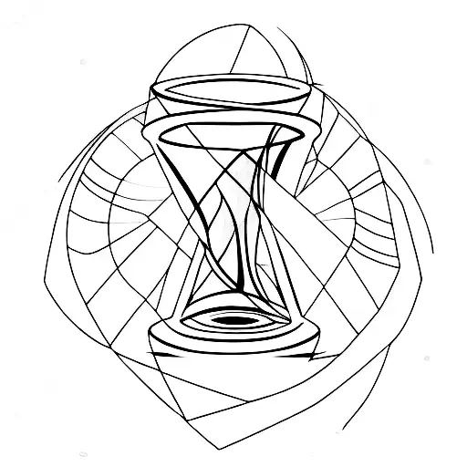 Hourglass Vicking Geometric