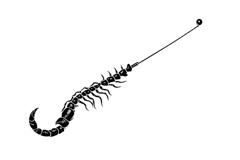 Scorpion Piercing Moon