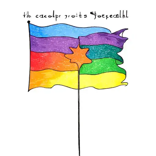Stoneall Riots Dynamic People Pride Flag In Color