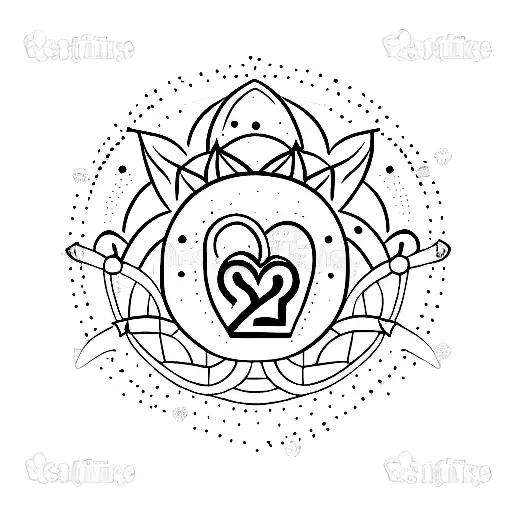 2 Hearts And Star In The Middle