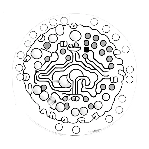 Antibiotic Pill With Semicolon Inside
