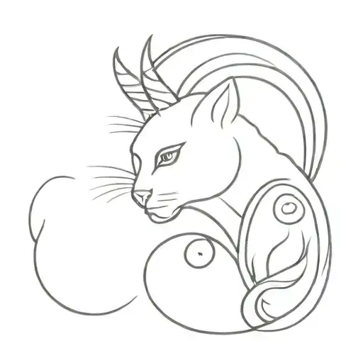 Cat And Capricorn Zodiac Sign