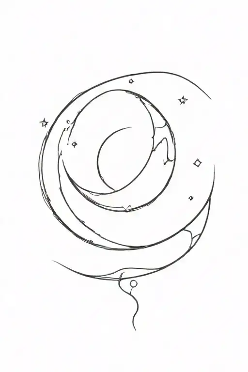 To Live For The Hope Of It All With A Waning Crescent Moon