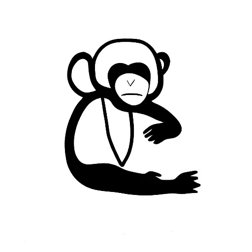 Monkey With Coconout