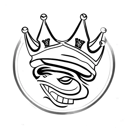 Crown With Bcg Engraved On The Front