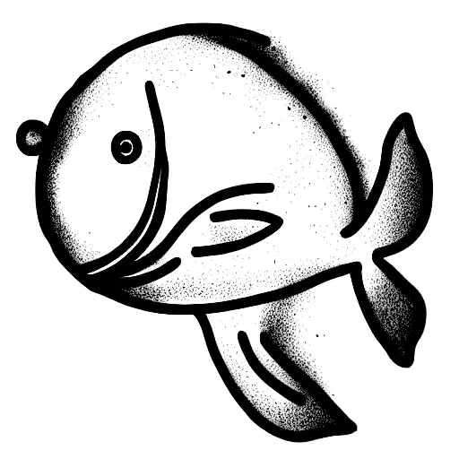 Fish Outline With 2023 In It