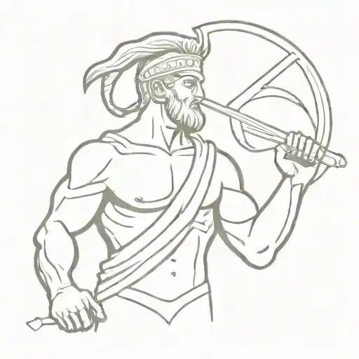 Ares Greek God Atlas Holding