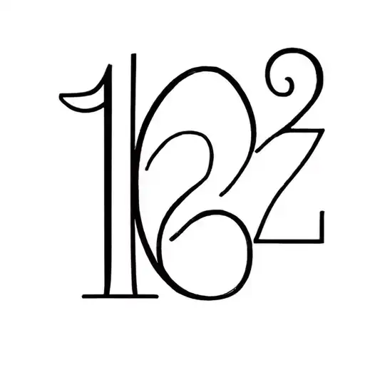 Number 162 In A Girly Design Inspired