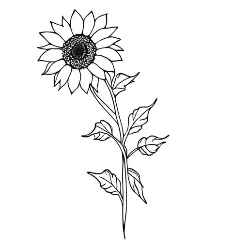 Sunflower Intertwined