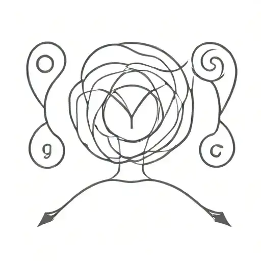 I Want A Fine Line Tatto With Th Letters R D B A That Are All Connected With The Letter Y