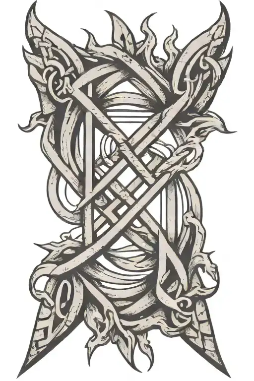 Norse Symbol Inspired Endless Love
