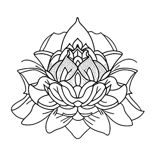 Blooming Lotus Flower
