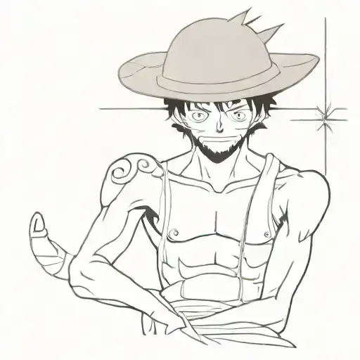 Spacemany Monkey D Luffy
