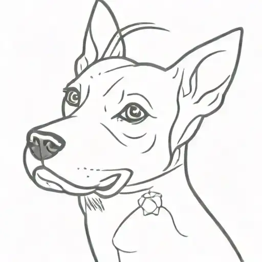 Cute Dog Cute Girl Holding