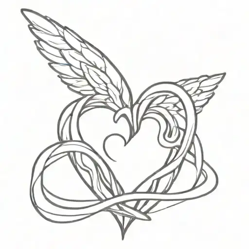 Angel Heart Intertwined