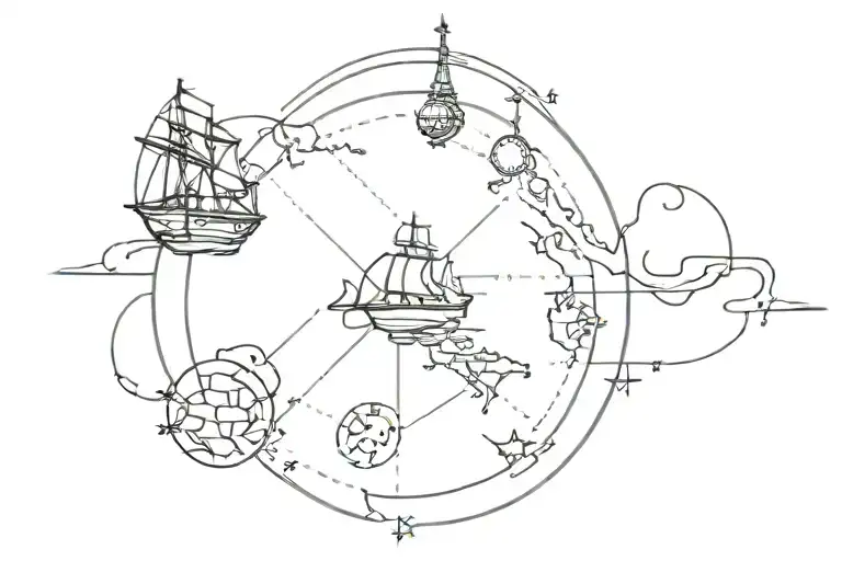 Treasure Planet Map