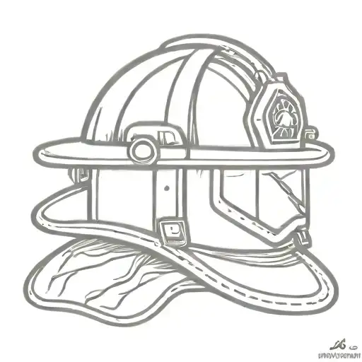 About Firefighter Helmet Resting