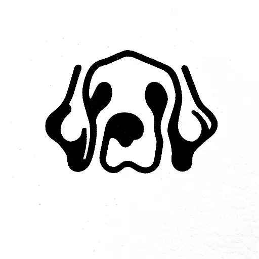 Irish Setter Paw With Dog Head