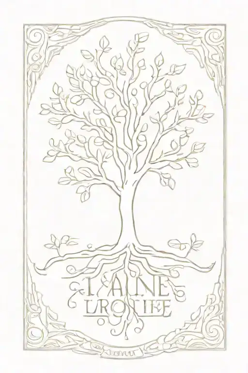 First Names Tylan Aaron Nolan Lucas Dad With A Tree Of Life