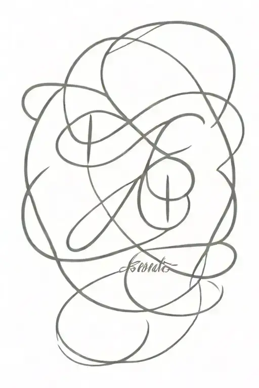 Infinity Symbol With Names