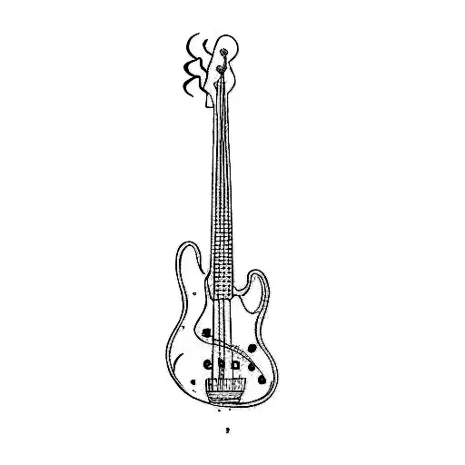 A Bass Guitar