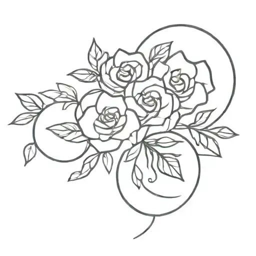 Line Tattoo Design Inspired