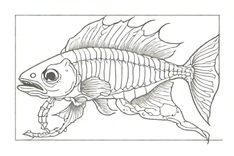 Fish Skeleton