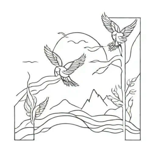 Abstract Nature Freedom