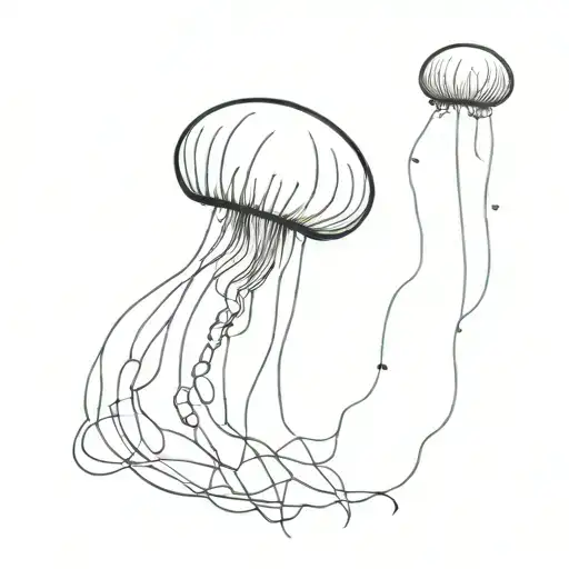 Fine Line 3 Jellyfish