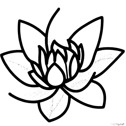 Peach Lotus Flower