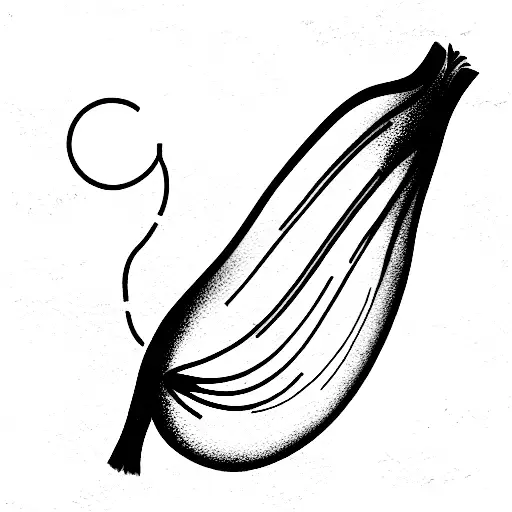 Black And White Leek