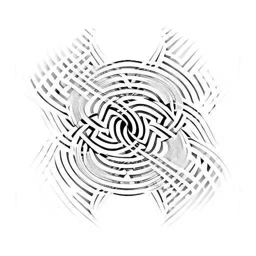 An Escher-inspired Optical Illusion Of A Rainbow Melting Into A Music Note