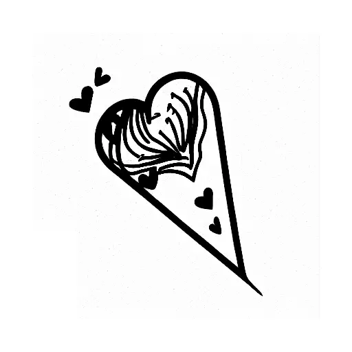 Broken Heart With Screw