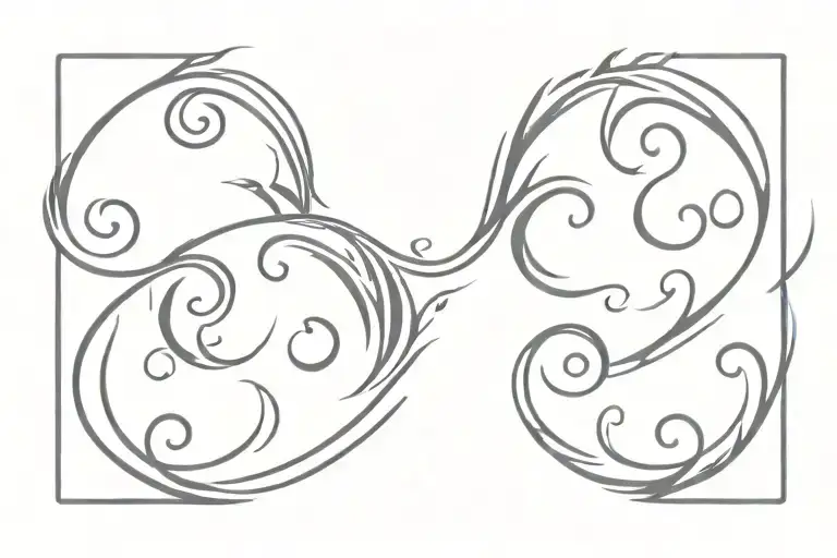 Fire Flames Swirls Like Lively Flames