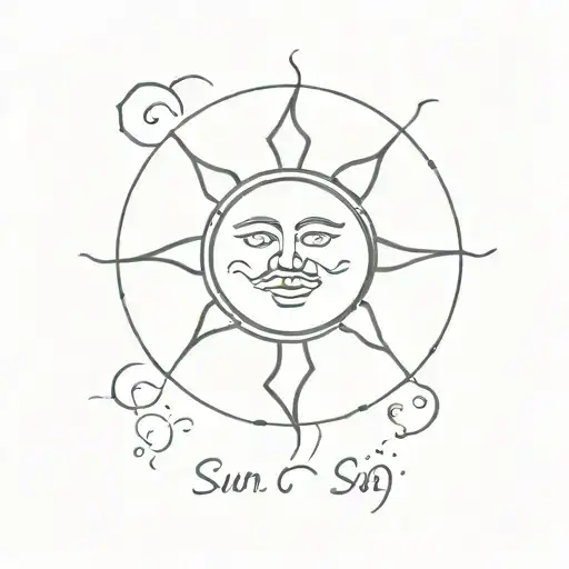 Sun Middle Sad And Middle Happy Face Morphing