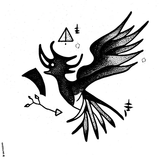 Little Prince With Pheonix And The Alchemist