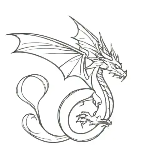Dragon Flying